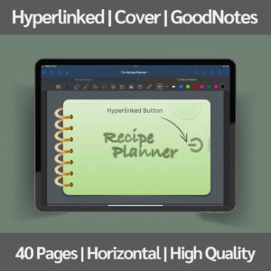 Recipe Planner for Goodnotes