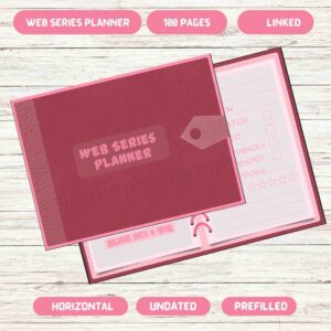 Web Series Digital Planner