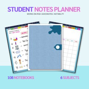 Student Notes Planner for iPad