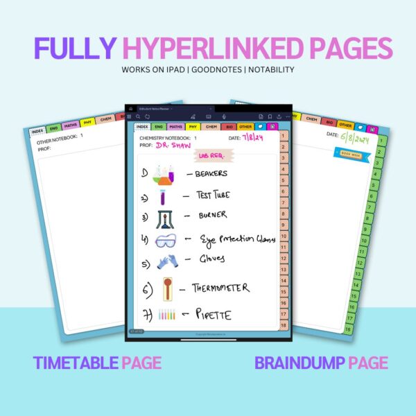 Fully Hyperlinked Pages