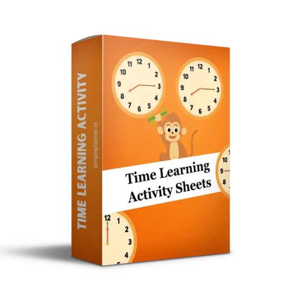 time learning activity sheet