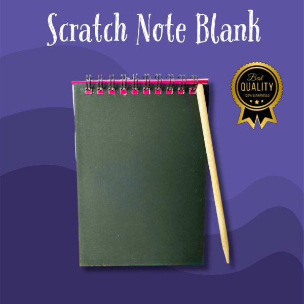 Scratch Note Blank Page